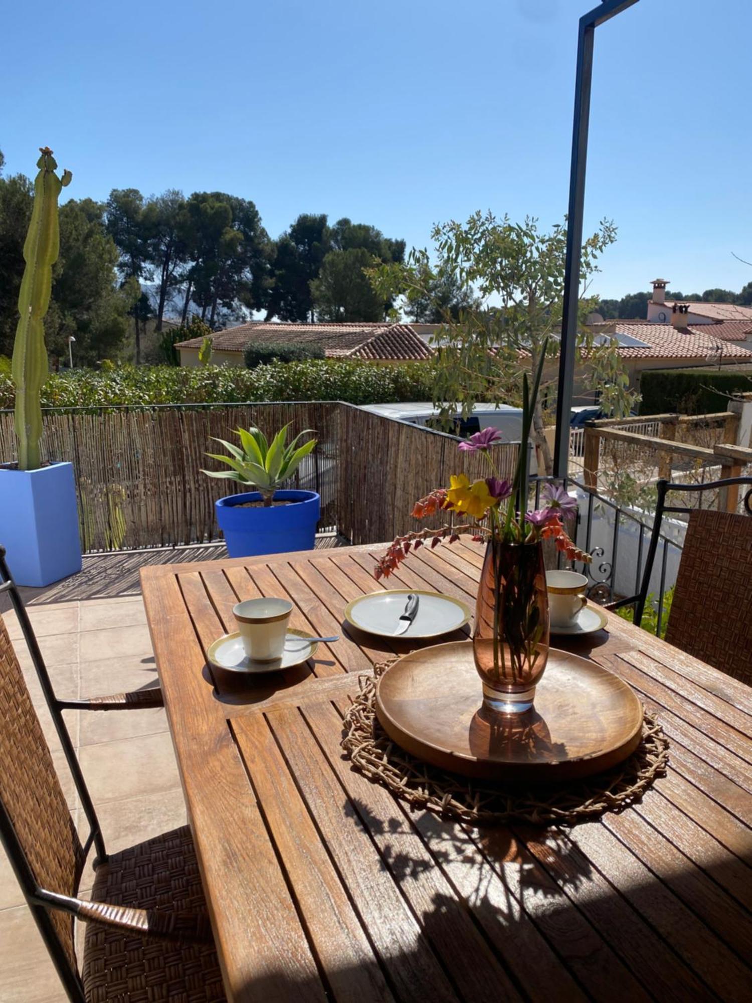 Bungalow Steps From Moraira 特乌拉达 外观 照片