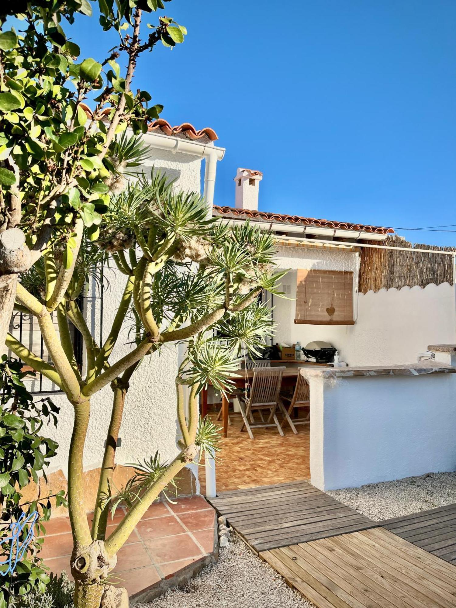 Bungalow Steps From Moraira 特乌拉达 外观 照片
